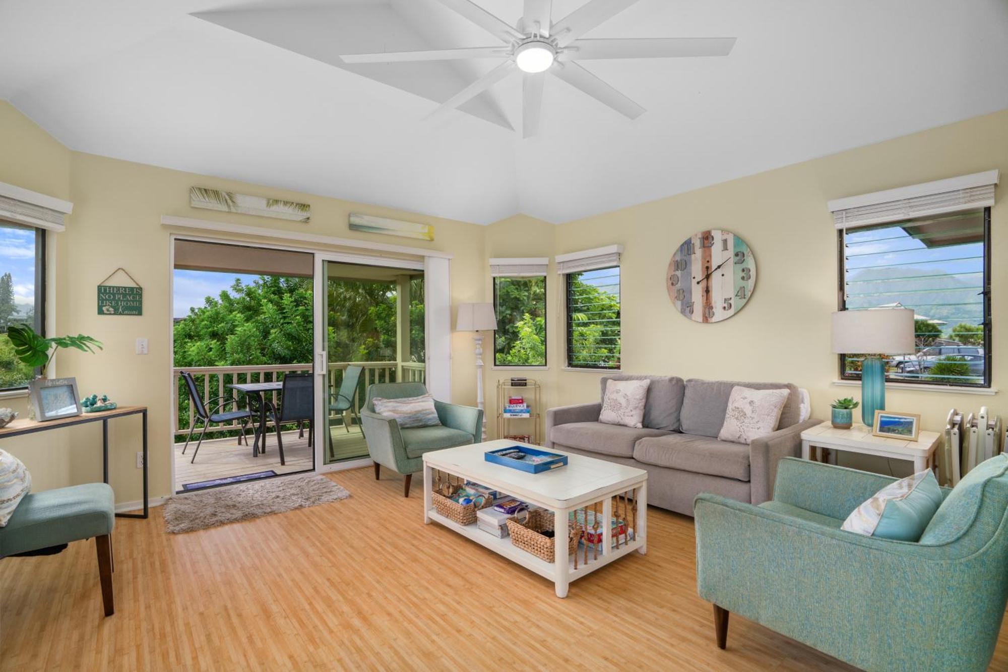 Hanalei Bay Villa Cottage 2Br 2Ba With Mountain Views Hbv24 Princeville Dış mekan fotoğraf